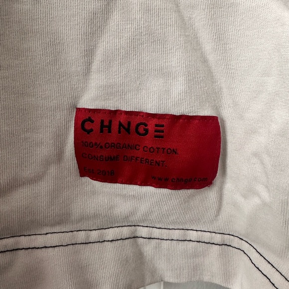 CHNGE Split butterfly unisex t-shirt (100% organic cotton) - Picture 3 of 5